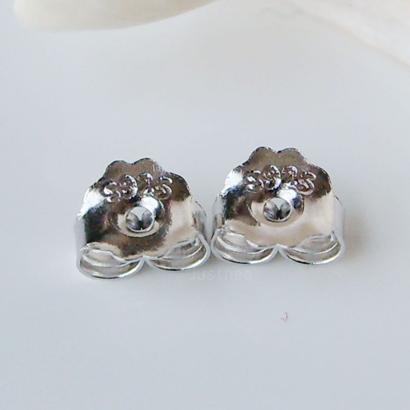 Body Jewelry Top - Earnut, 3,8mm solide 925 sterling silber