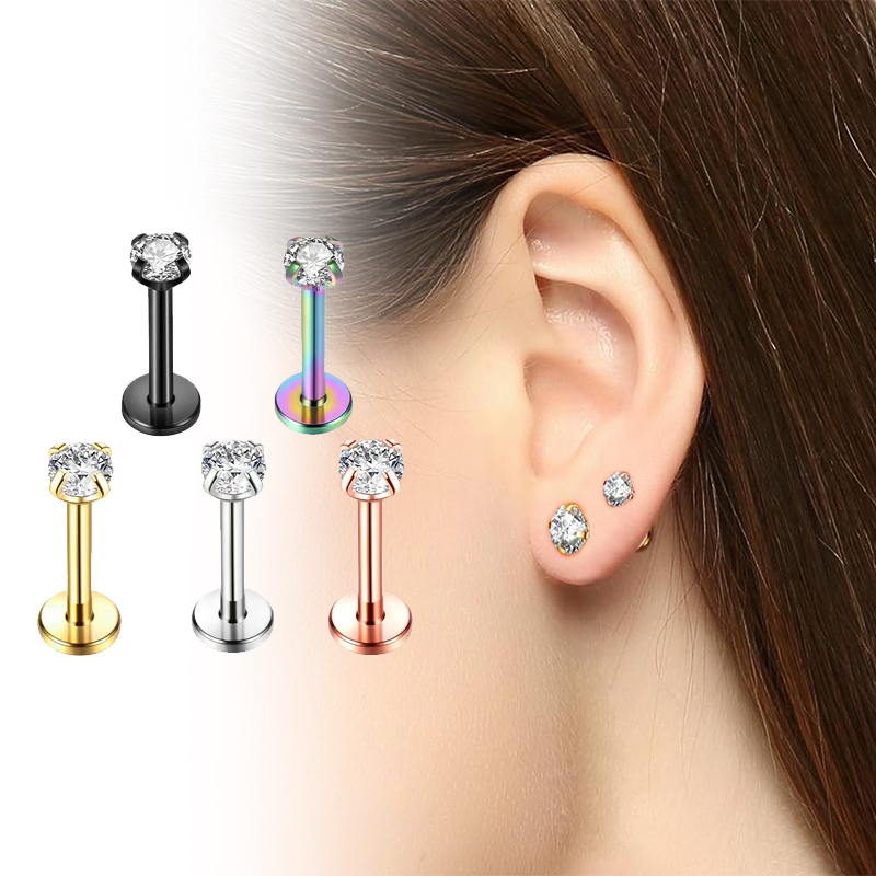 16G Titan Innengewinde Flacher – Body Jewelry Back Bewertung und Preis