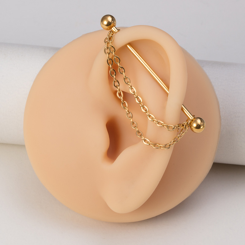 1 Stück Industrial Piercing Ba – Body Jewelry Industrial Bewertung und Preis