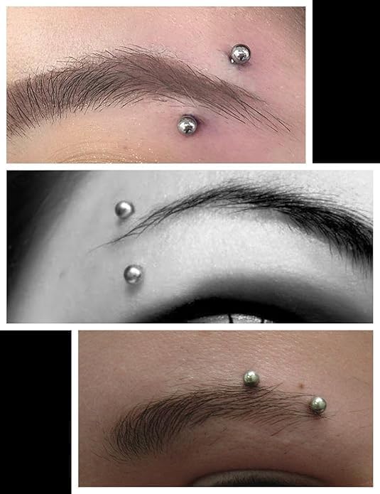 32-teiliges Set aus chirurgisc – Eyebrow Curved Barbell Bewertung und Preis