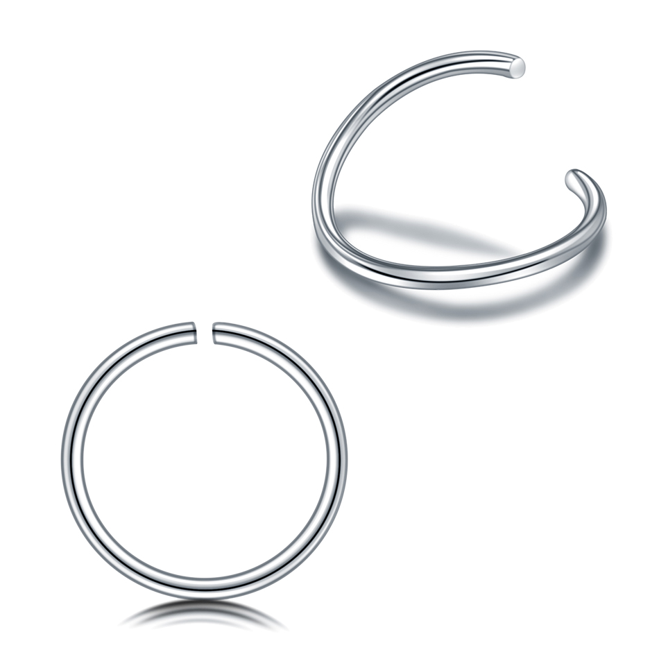 1 Teil/los Edelstahl Nasenring – Body Jewelry For Sale Bewertung und Preis
