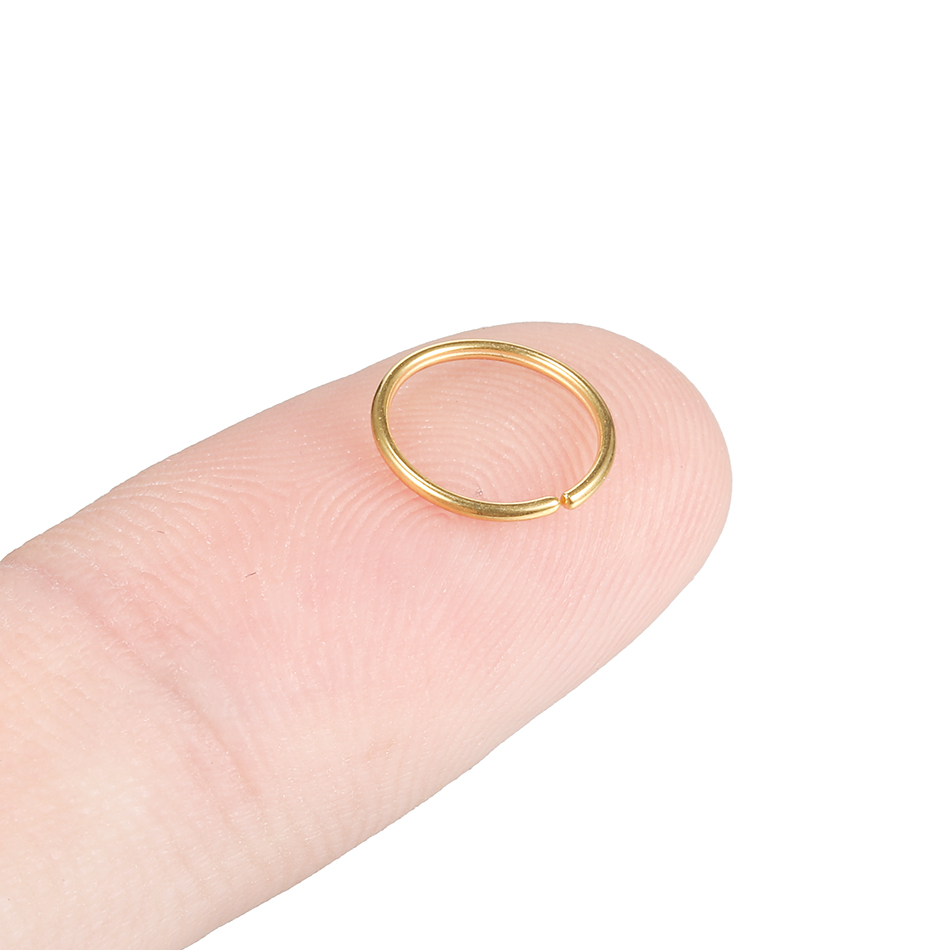 1 Teil/los Edelstahl Nasenring – Body Jewelry For Sale Bewertung und Preis