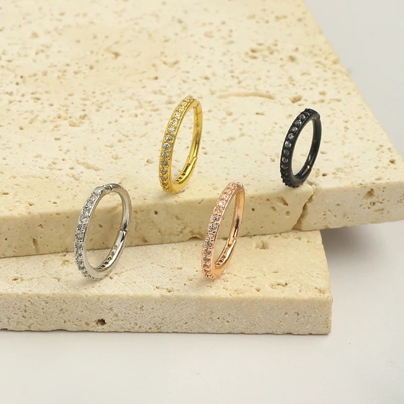 16G Klarer CZ Nasenring Hoop a – Body Jewelry Nose Bewertung und Preis