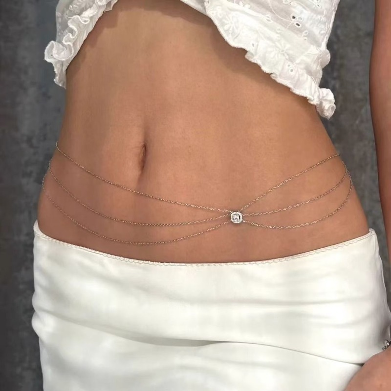 Sommer Heißer Metall-Taillenri – Body Jewelry For Sale Bewertung und Preis