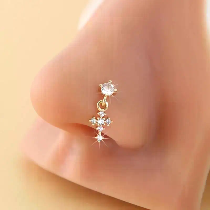 Hängende Nasenringe für Frauen – Body Jewelry Tunnels Bewertung und Preis