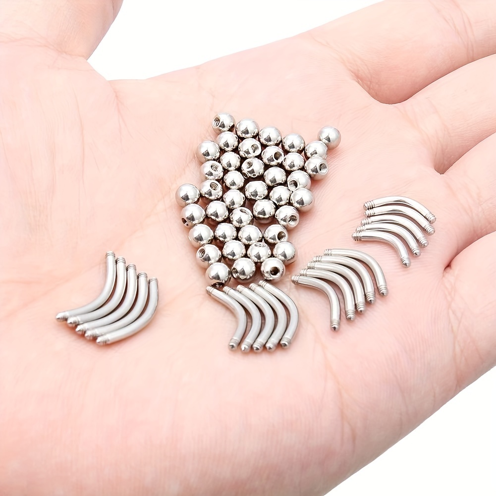 6/8/10/12/52 stücke 16g Edelst – Body Jewelry Industrial Bewertung und Preis
