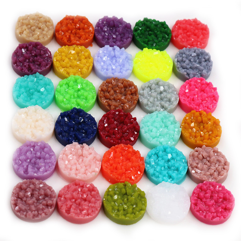 40 Stück Harz Druzy Cabochons  – Body Jewelry Top Bewertung und Preis