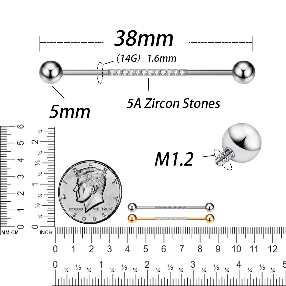G23 Titan Körper Piercing Schm – Body Jewelry Industrial Bewertung und Preis