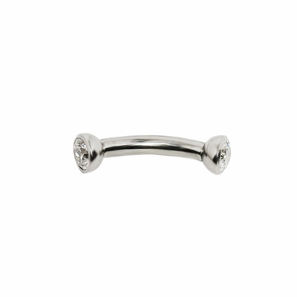 F136 Titan Piercings Augenbrau – Eyebrow Curved Barbell Bewertung und Preis