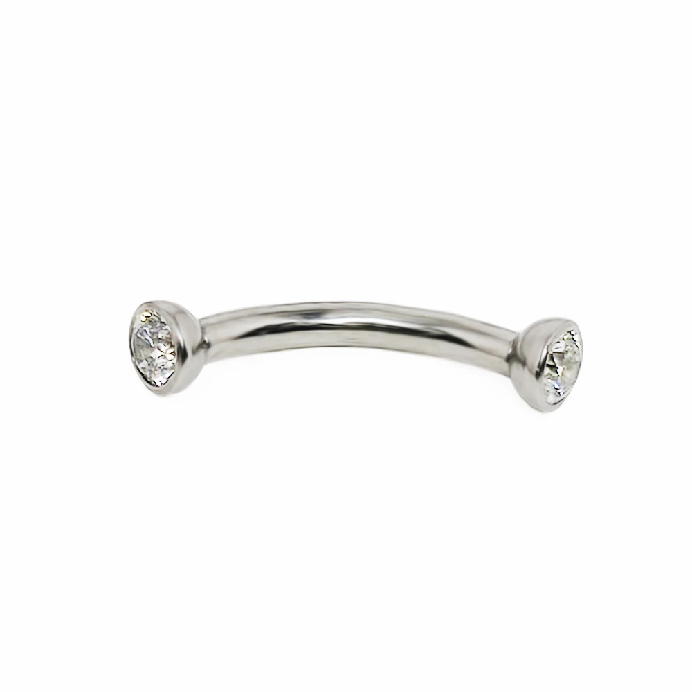 F136 Titan Piercings Augenbrau – Eyebrow Curved Barbell Bewertung und Preis