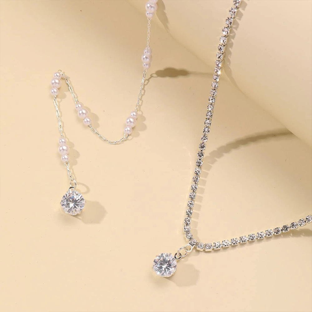 Luxus Braut runde Strass Perle – Body Jewelry Back Bewertung und Preis