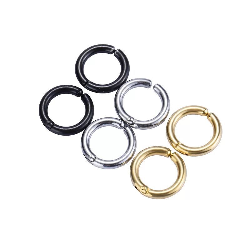 2/6 Stück gefälschte Huggie-Cr – Body Jewelry Tunnels Bewertung und Preis