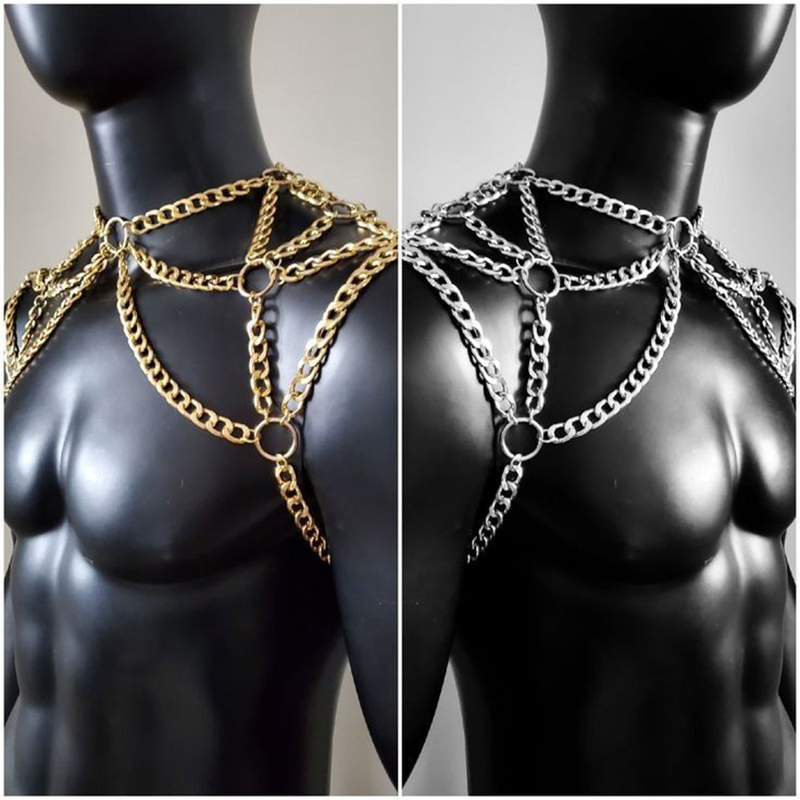 Punk Männer Schulter Körper Ke – Body Jewelry Back Bewertung und Preis