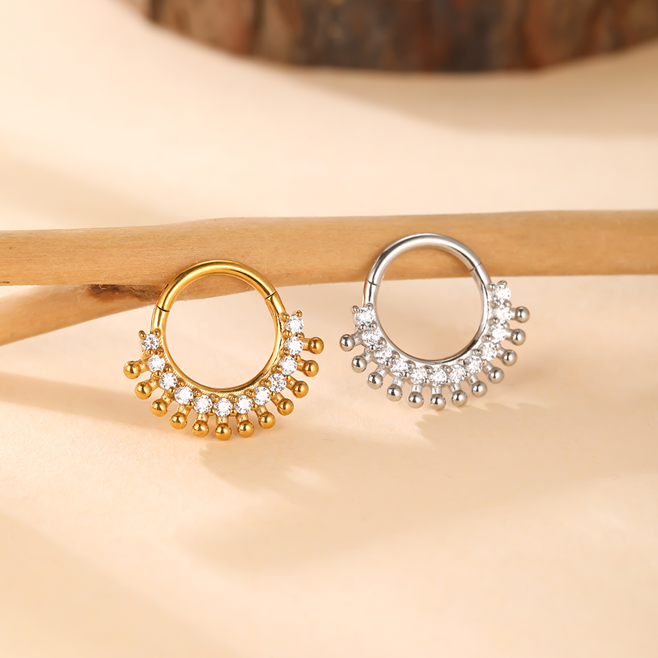 1 Stück 316L Edelstahl Klappba – Body Jewelry Nose Bewertung und Preis