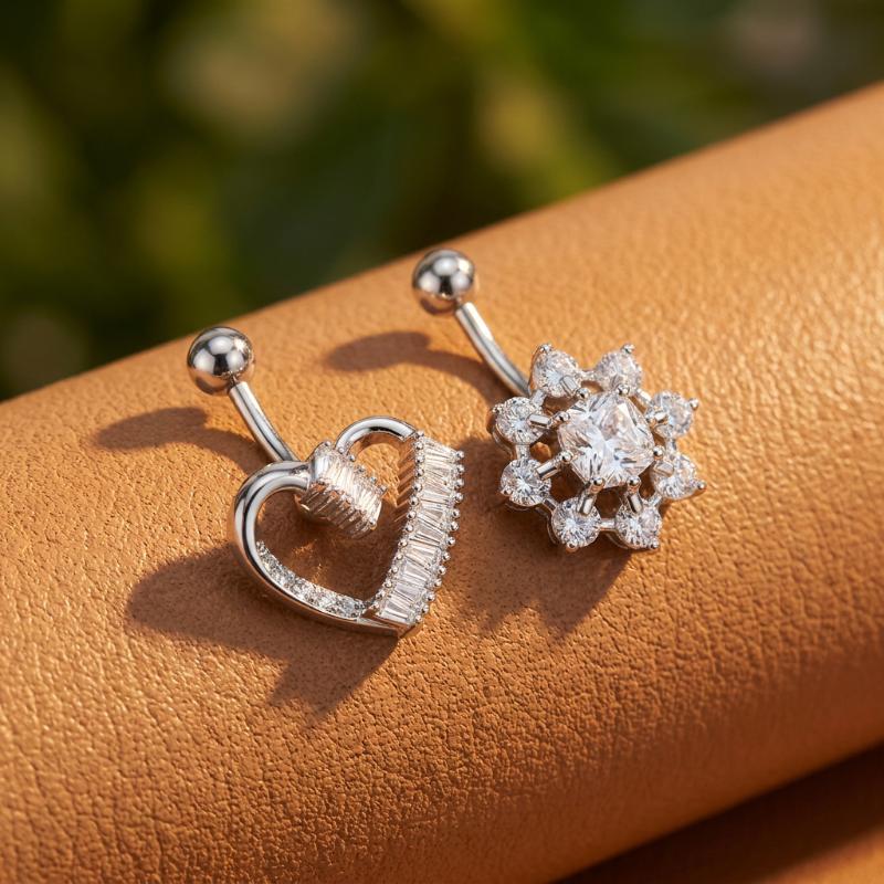 Schmetterlings-Blumen-Bauchnab – Body Jewelry Tunnels Bewertung und Preis