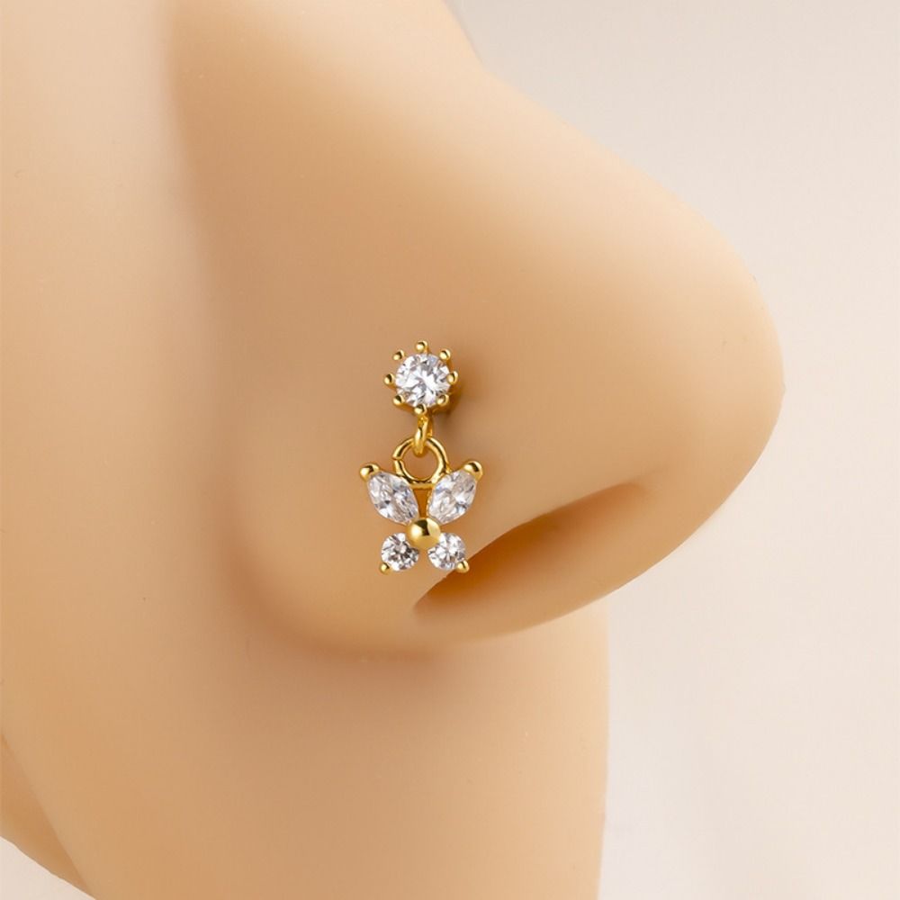 Edelstahl Nasenpiercings mit K – Body Jewelry Nose Bewertung und Preis
