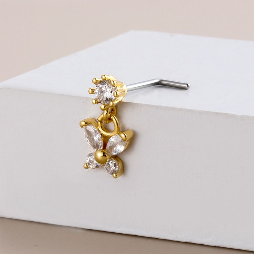 Edelstahl Nasenpiercings mit K – Body Jewelry Nose Bewertung und Preis