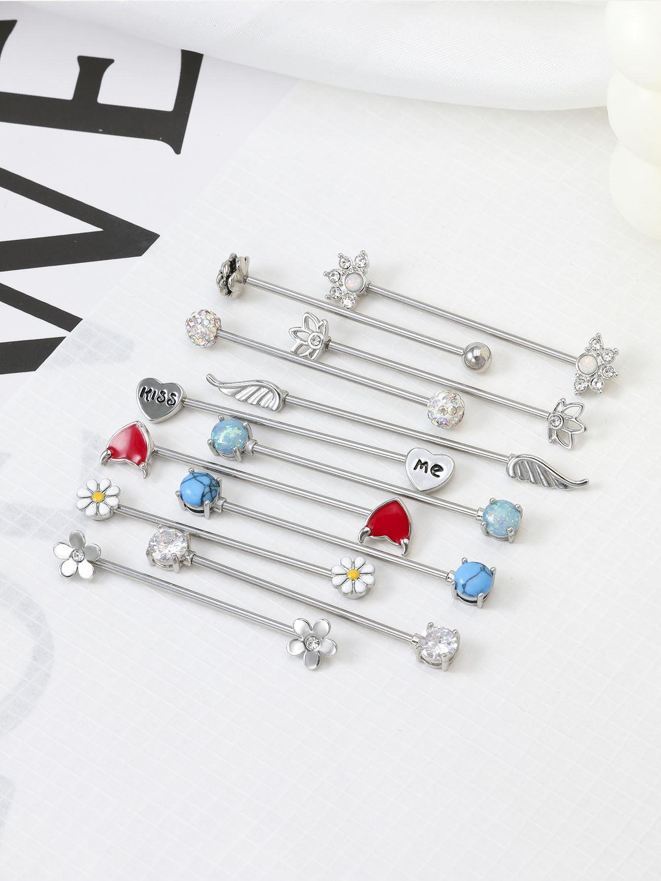 16G Pfeile Herzen Industrial B – Body Jewelry Industrial Bewertung und Preis