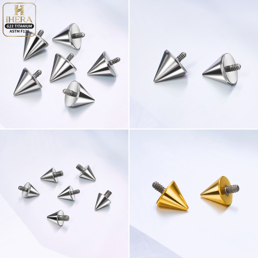 Titan-Kugelkegel-Ersatzteile,  – Body Jewelry Industrial Bewertung und Preis