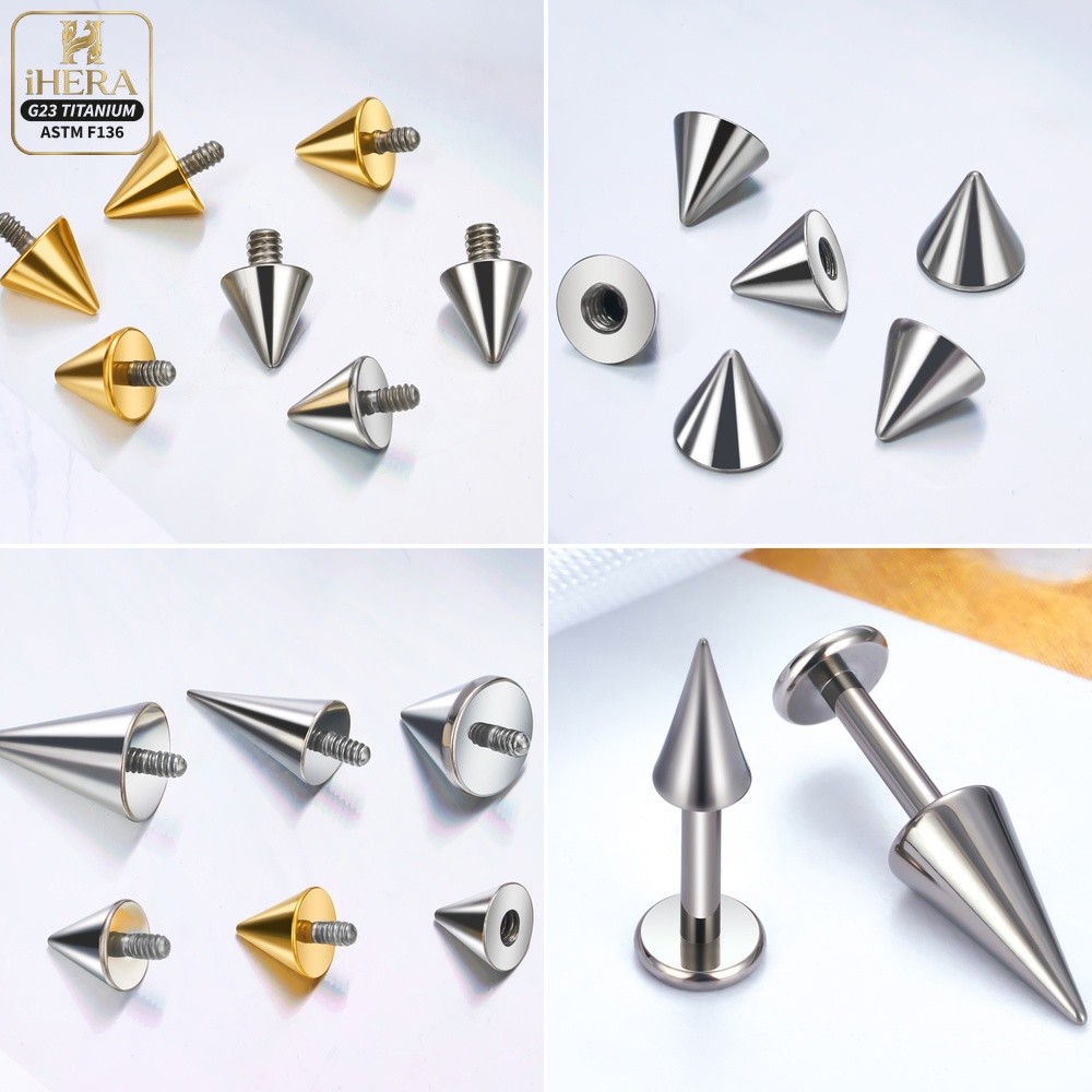 Titan-Kugelkegel-Ersatzteile,  – Body Jewelry Industrial Bewertung und Preis