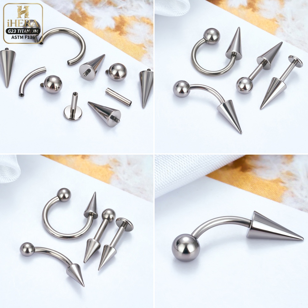 Titan-Kugelkegel-Ersatzteile,  – Body Jewelry Industrial Bewertung und Preis