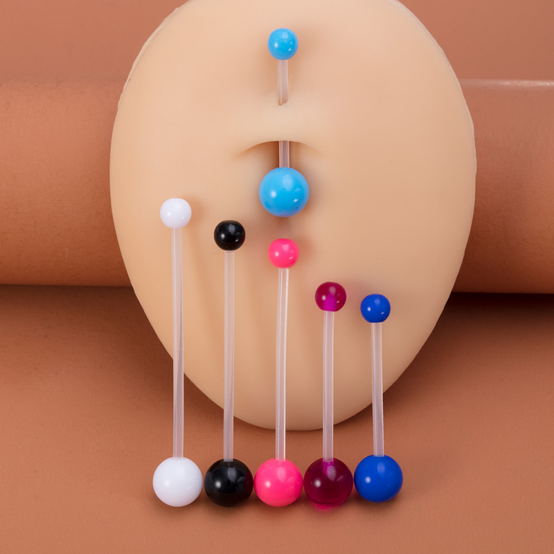 6 stücke Flexible Nabel Pierci – Body Jewelry Industrial Bewertung und Preis
