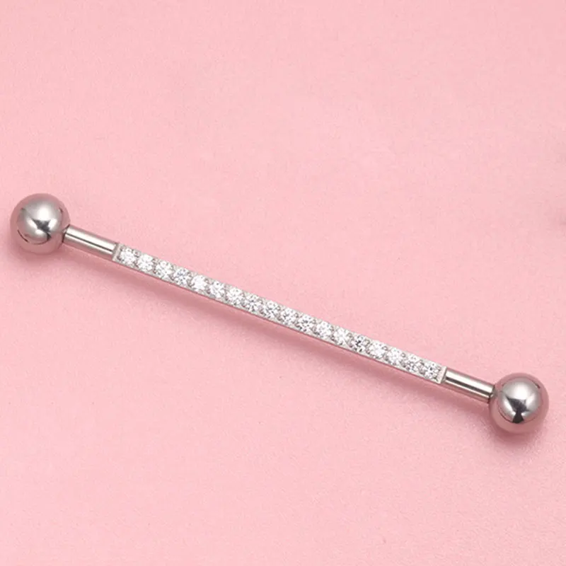 F136 Industrieller Langhantel- – Body Jewelry Industrial Bewertung und Preis