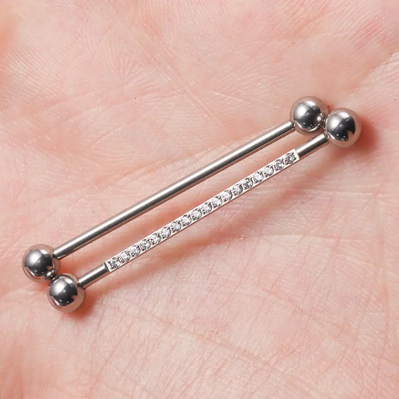 F136 Industrieller Langhantel- – Body Jewelry Industrial Bewertung und Preis