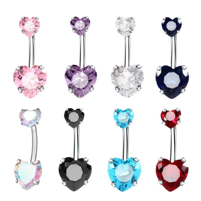 Glänzende Bauchnabelringe mit  – Body Jewelry Tunnels Bewertung und Preis