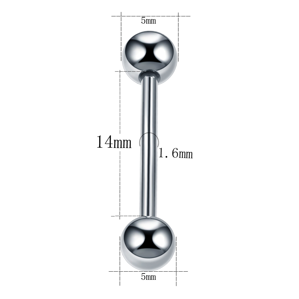 1PC 14G 16G Titan Industrial H – Body Jewelry Industrial Bewertung und Preis