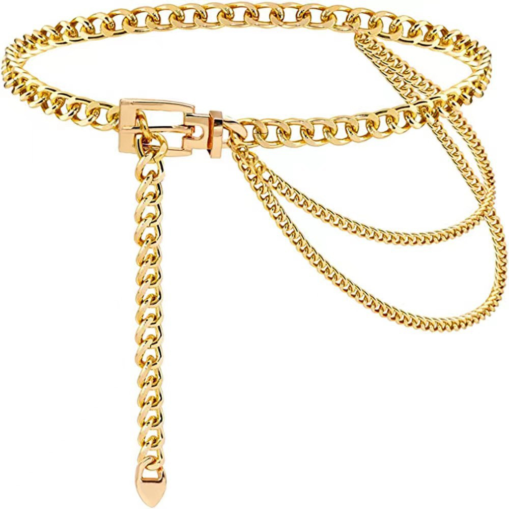 Punk Taille Kette Metall Gürte – Body Jewelry For Sale Bewertung und Preis
