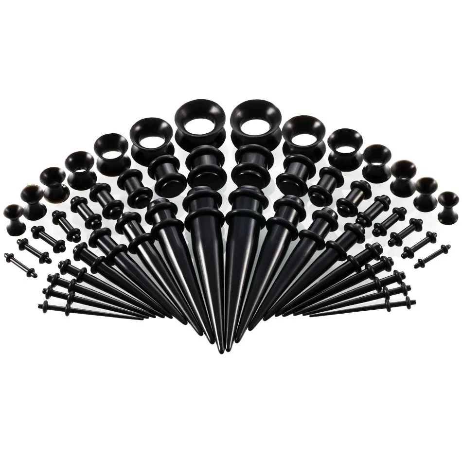 36/50 teile/satz Acryl Ohr Pie – Body Jewelry Tunnels Bewertung und Preis