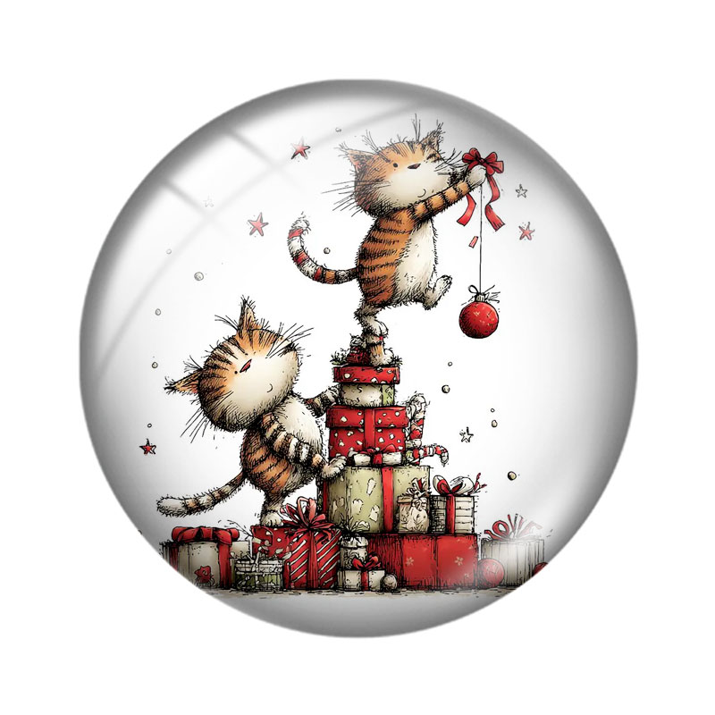 Weihnachts-Aquarell-Katze 12/1 – Body Jewelry Top Bewertung und Preis